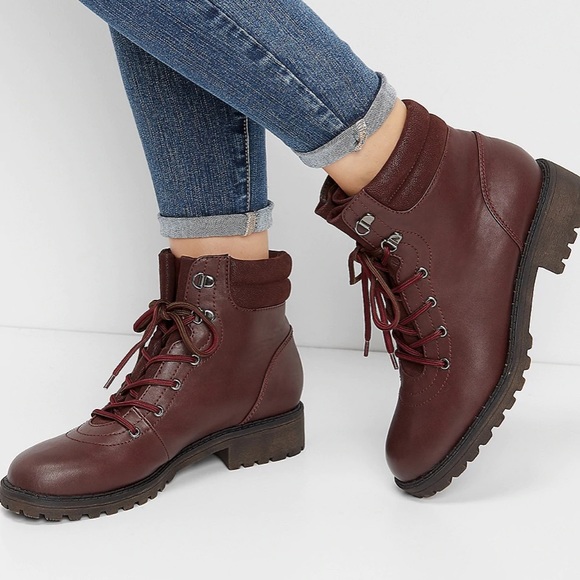 maurices combat boots